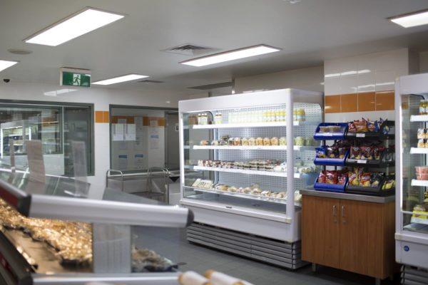 The senior school canteen