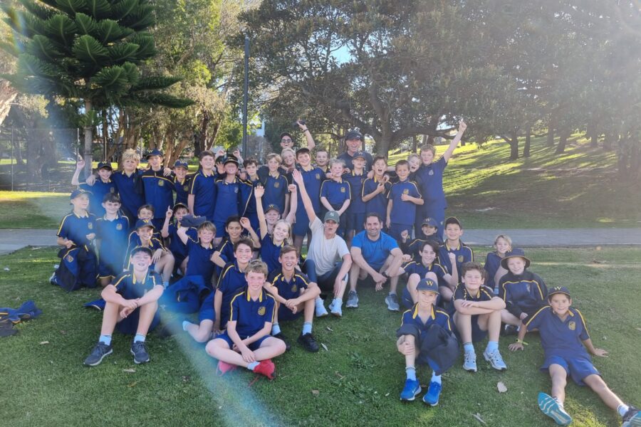 Every week, Junior School students and staff run together at Waverley Park as part of the Running Club to support mental health and fitness goals. Everyone is welcome!